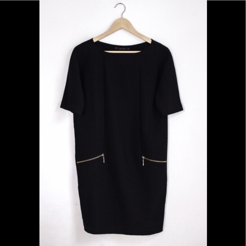 XS Zara Black Dress